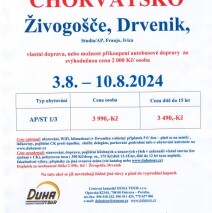 SUPER LAST MINUTE Chorvatsko – Drvenik , Živogošče v termínu 3.8. – 10.8.2024